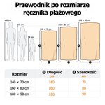 Personalizowany ręcznik plażowy z mikrofibry szybkoschnący ze wzorem wędrowca i imieniem prezent dla miłośników wędrówek