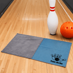 Personalized Bowling Pattern Oil Removal Shammy Bowling Ball Cleaner Cloth with Text Bowling Alley Accessory Birthday Gift for Bowling Player Lover