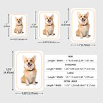 Personalized Cute Pet Photo Mahjong Sticker Party Use Mahjong Game Night Birthday Gift for Mahjong Lovers Pet Owners