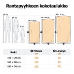 Personoitu nimellä varustettu nopeasti kuivuva mikrokuitupyyhe vaeltajan siluettikuviolla monivärinen lahja vaelluksen ystäville