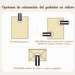 Grabador en relieve personalizado con logo texto y bolsa de almacenamiento regalo de cumpleaños y aniversario para amantes de los libros