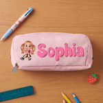 Personalised Cartoon Character Three-Layer Pencil Case with Name School Supply Back to School Birthday Gift for Students Kids