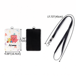 Personalised Pencil Teacher Theme PU Leather Teacher ID Card Badge Holder with Name Teacher's Day Back to School Gift for Teacher