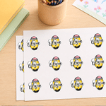 Personalisierte, wasserfeste Apple Pencil-Aufkleber mit Initialen und Namen – für den täglichen Gebrauch, als Geschenk zum Schulanfang oder zum Geburtstag für Schüler und Kinder