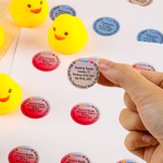 Personalized You Found A Duck Rubber Duck Stickers with Name and Date Cruising Ducks Tags Labels Cruise Ship Summer Holiday Gift for Cruising Lovers