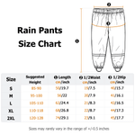 Personalised Pixar Cartoon Style Photo Rain Pants Lined Muddy Puddle Pants with Name Outdoor Hiking Back to School Gift for Kids Boys Girls