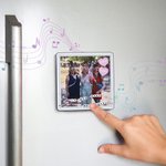 Magnet frigo personnalisé avec date et ville de la tournée des concerts de musique Cadeau pour les amoureux de la musique