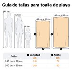 Toalla de playa personalizada de microfibra de secado rápido con nombre y diseño floral acuarela regalo de vacaciones para mujer familia amiga
