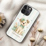 Spersonalizowane, urocze etui na telefon z motywem zwierzęcych postaci z kreskówek w paski dla iPhone’a z imieniem – idealny prezent na co dzień lub na urodziny dla przyjaciół, rodziny i miłośników zw
