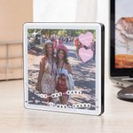 Magnet frigo personnalisé avec date et ville de la tournée des concerts de musique Cadeau pour les amoureux de la musique