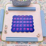 Personalised 3D Printed Scalloped Mahjong Solo Practice Board with Text Mahjong Game Night Gift for Mahjong Lovers Players
