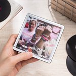Magnet frigo personnalisé avec date et ville de la tournée des concerts de musique Cadeau pour les amoureux de la musique