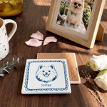 Personalized Glaze Effect Pet Photo Design 11 oz 15 oz Ceramic Coffee Mug with Name and Coaster Memorial Birthday Gift for Pet Owner