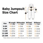 Personalised Cute Bear Name Design Baby Jumpsuit with Name  Winter Use Baby Shower Birthday Gift for Newborn 0-24 Month Baby