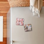 Personalized Mini Photo Music Player Fridge Magnet with Song Name and Singer Home Decor Birthday Anniversary Gift for Family Couple