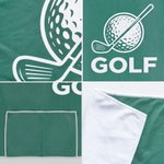 Personalised Durable Name or Logo Golf Cart Seat Cover with Pockets Golf Course Accessory Birthday Gift for Golf Lovers Players