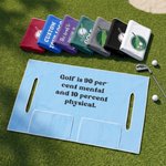 Personalised Durable Name or Logo Golf Cart Seat Cover with Pockets Golf Course Accessory Birthday Gift for Golf Lovers Players