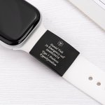 Personalized Medical Alert ID Tag Emergency Safety Plate for Watch Band Fitness Runners Athletes Climbers Elderly Essential