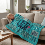 Personalized Nurse Daily Soft Throw Blanket with Name Home Decor Nurse Appreciation Anniversary Gift for Nurses Healthcare Workers