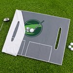 Personalised Durable Name or Logo Golf Cart Seat Cover with Pockets Golf Course Accessory Birthday Gift for Golf Lovers Players