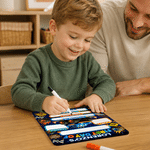 Personalized Fantasy Cartoon Theme First Day of Acrylic School Sign Board with Name and Pen School Supplies Back to School Gift for Students