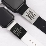 Personalized Medical Alert ID Tag Emergency Safety Plate for Watch Band Fitness Runners Athletes Climbers Elderly Essential