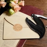 Gaufreuse à livre personnalisée avec nom - Motif vintage - Cadeau d'anniversaire pour lecteurs et écrivains