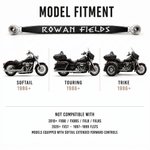 Personalized Classic Style Durable Motorcycle Shift Linkage with Text Daily Use Moto Riding Birthday Gift for Motorsport Lover