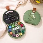 Personalised Birth Flower Sewing Kit Box with Name Daily Storage Birthday Anniversary Gift for Sewing Lover Mother Sister