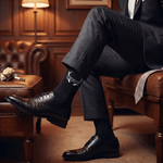 Personalised Monogram Design 100% Cotton Men's Wedding Socks with Name and Initial Engagement Wedding Party Gift for Groomsman