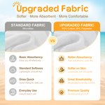 Personalized Colorful Classic Stripe Name Oversized Quick Dry Beach Towel Drawstring Bag Travel Essentials Summer Holiday Party Gift for Family Friend