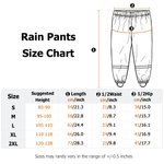 Personalised Pixar Cartoon Style Photo Rain Pants Lined Muddy Puddle Pants with Name Outdoor Hiking Back to School Gift for Kids Boys Girls