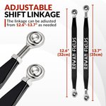 Personalized Classic Style Durable Motorcycle Shift Linkage with Text Daily Use Moto Riding Birthday Gift for Motorsport Lover