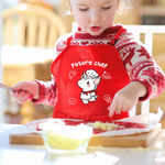 Personalized Animal Theme Adjustable Kid Apron Chef Hat Set with Pocket Name and Title Baking Back to School Birthday Gift for Boys Girls
