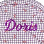 Personalized Bow Grid Pattern School Backpack Lunch Bag Storage Bag Set with Embroidered Name Back to School Birthday Gift for Girls
