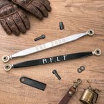 Personalized Classic Style Durable Motorcycle Shift Linkage with Text Daily Use Moto Riding Birthday Gift for Motorsport Lovers