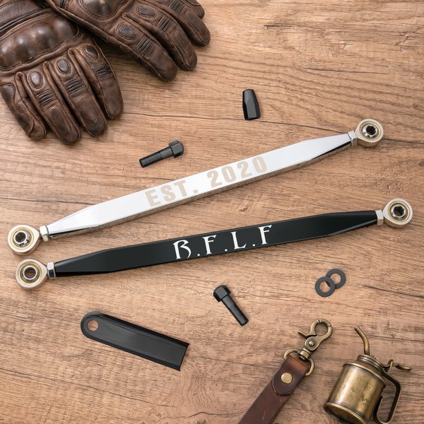 Personalized Classic Style Durable Motorcycle Shift Linkage with Text Daily Use Moto Riding Birthday Gift for Motorsport Lovers