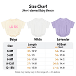 Personalised Multicolour 3D Puff Vinyl Print Baby Onesie T-Shirt Sweatshirt with Text Baby Shower Birthday Gift for Kids Newborns