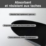 Tapis de repas pour animaux personnalisé avec photo et nom - Effet peinture à l'huile - Cadeau d'anniversaire pour propriétaire d'animal