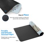 Personalized Colorful Floral Books Non-Slip Mouse Pad Desk Mat with Name Daily Use Birthday Housewarming Gift for Book Lover Bookworm