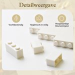 Gepersonaliseerde hartvormige bouwsteenpuzzel met foto - verjaardags- en huwelijkscadeau voor familie