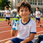 Borraccia da 475 ml personalizzata con nome, animali adorabili e cannuccia in silicone regalo del rientro a scuola per bambini