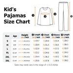 Personalized Unique Cartoon Boy Girl Photo 100% Cotton Soft Kid Pajama Set with Name Daily Outfit Back to School Birthday Gift for Kids