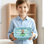 Personalised Star Cartoon Character Microwavable Lunch Box with Name and Cutlery Picnic Outdoor Activity Use Back to School Gift for Students Kids
