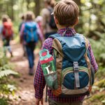 Borraccia da 475 ml personalizzata con nome, animali adorabili e cannuccia in silicone regalo del rientro a scuola per bambini