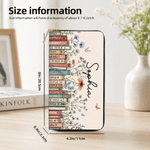 Personalised Butterfly Flower Hand Wallet with Name and Multiple Compartments Birthday Anniversary Gift for Women