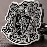 Personalized College Logo Stainless Steel Cufflinks with Name Formal Wear Graduation Gift for Graduates College Students