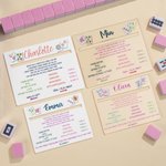 Gepersonaliseerde, kleurrijke mahjong-lezer met naamontwerp en mahjong-accessoire – een leuk cadeau voor een spelletjesavond in de mahjong-salon, ideaal voor mahjongliefhebbers