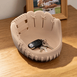 Personalized 3D-Printed Baseball Glove Shaped Tray with Name Desk Storage Baseball Game Birthday Gift for Baseball Player Lover