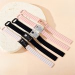 Bracelet d'alerte médicale étanche personnalisé avec symbole médical et nom - Cadeau de voyage à porter au quotidien pour les patients